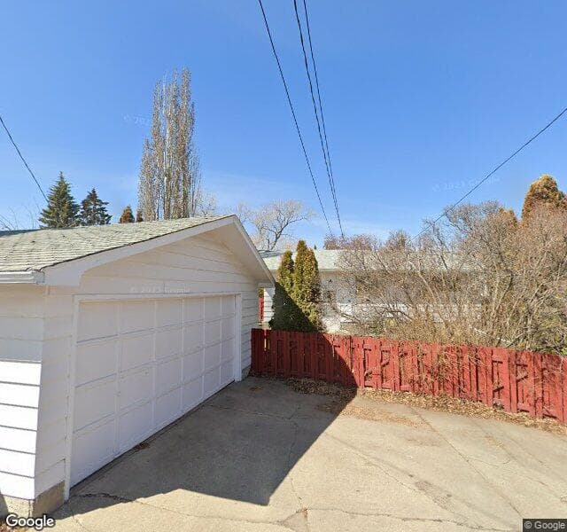 Street view of 8709 160 Street NW, Edmonton