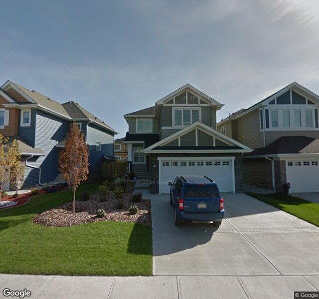 Street view of 1607 165 Street SW, Edmonton