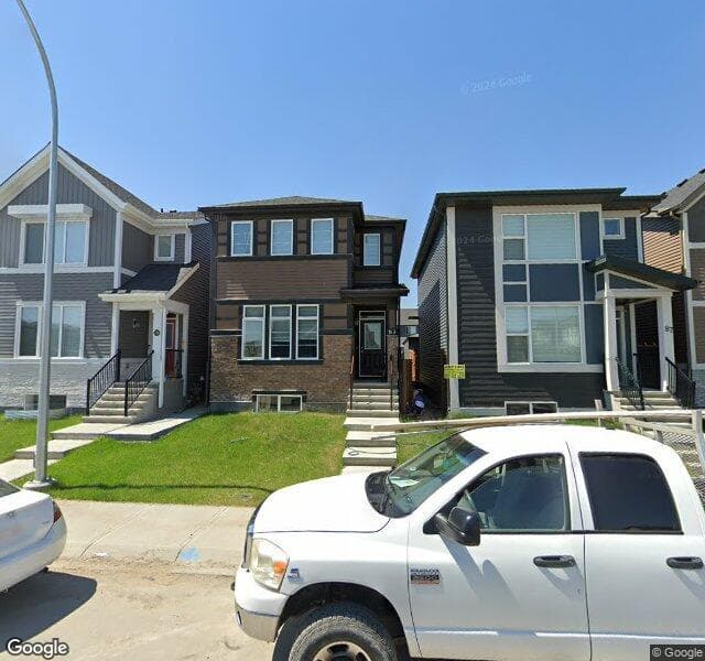 Street view of 83 Corner Meadows Villas NE, Calgary