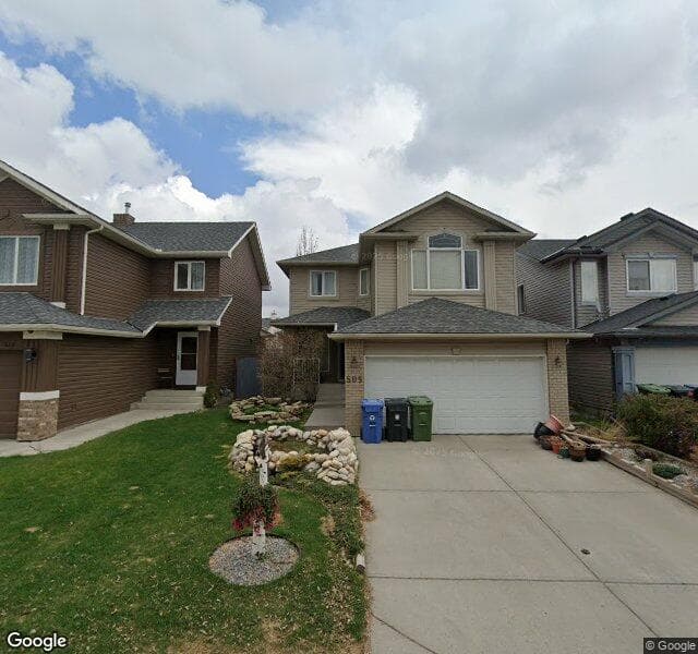 Street view of 509 Citadel Meadow Bay NW, Calgary