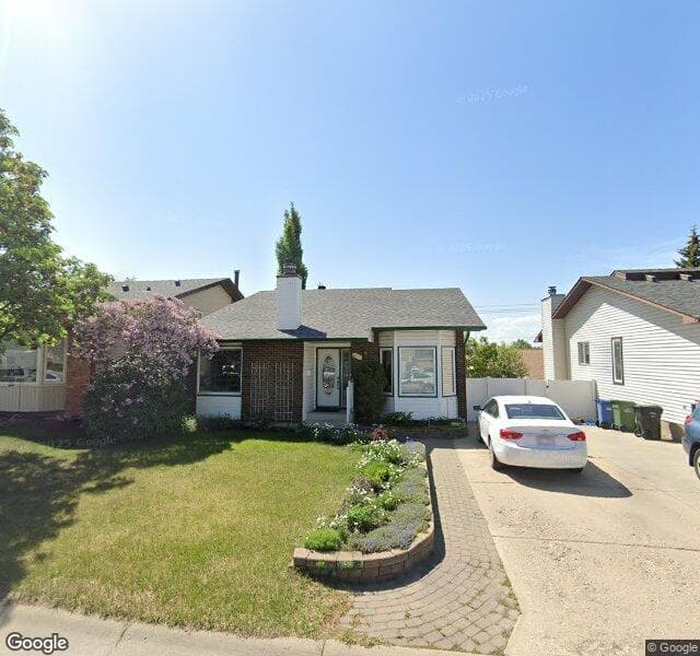 Street view of 408 Ranchridge Bay NW, Calgary