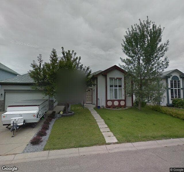 Street view of 182 Coverton Close NE, Calgary