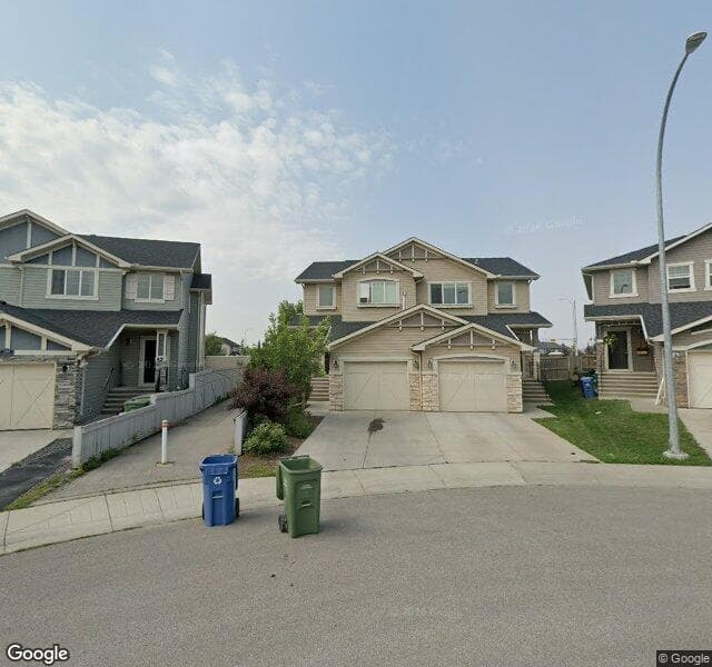 Street view of 200 New Brighton Landing SE, Calgary