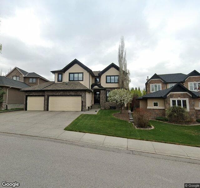 Street view of 2726 Evercreek Bluffs Way SW, Calgary