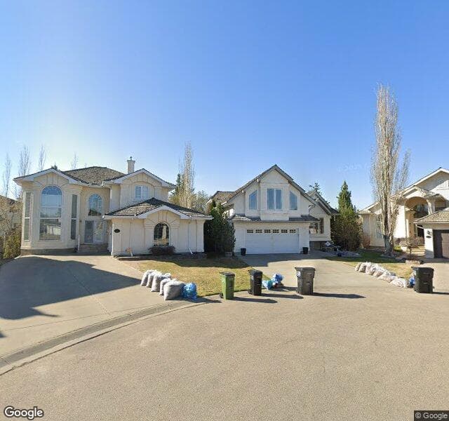 Street view of 612 Hunters Close NW, Edmonton