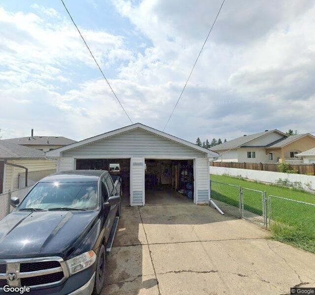 Street view of 13111 121 Street NW, Edmonton