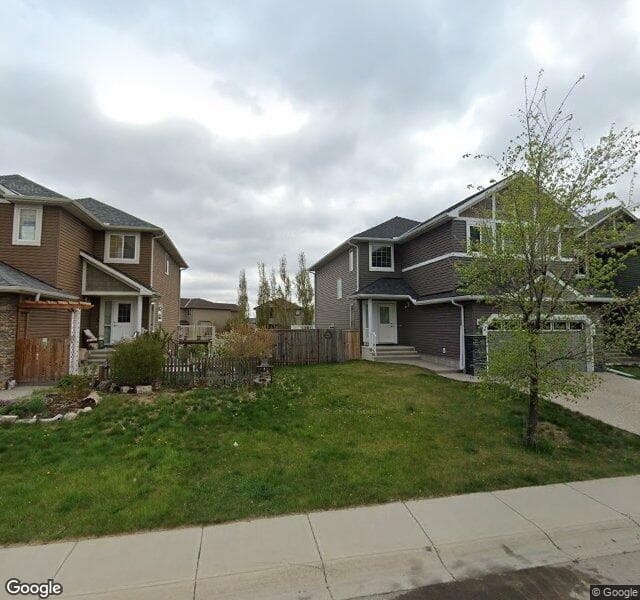 Street view of 84 Everhollow Street SW, Calgary