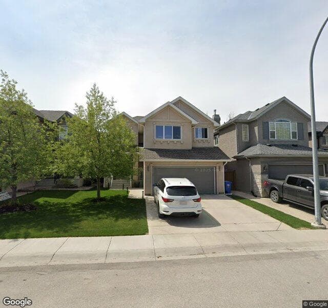 Street view of 126 Tuscany Glen Place NW, Calgary