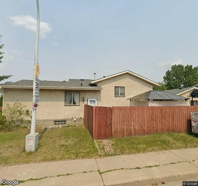 Street view of 4103 41 Street NW, Edmonton