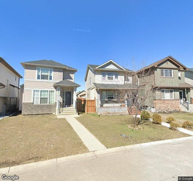 Street view of 76 Saddlebrook Landing NE, Calgary