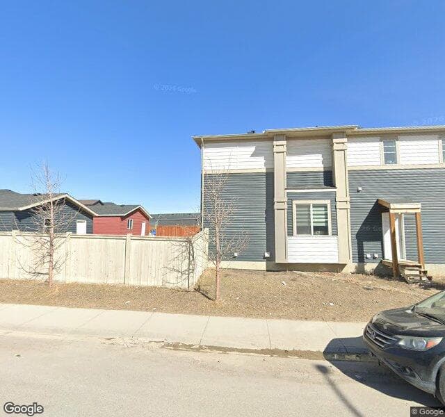 Street view of 1087 Cornerstone Street NE, Calgary