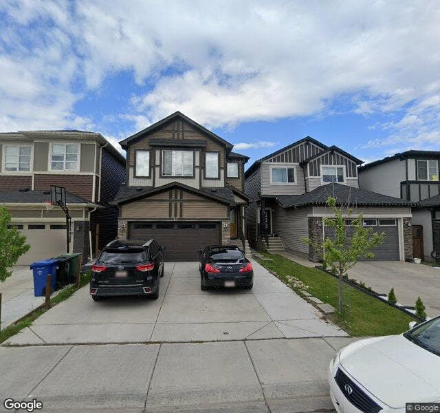 Street view of 67 Savanna Way NE, Calgary