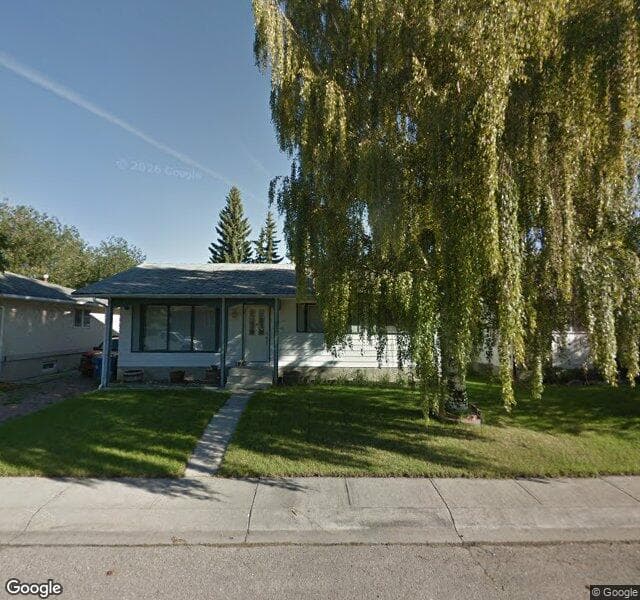 Street view of 2820 Cedar Ridge Drive SW, Calgary