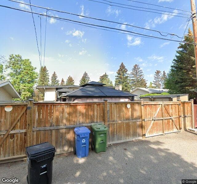 Street view of 4420 52 Street NW, Calgary