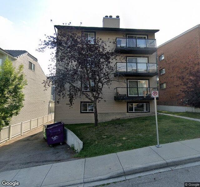 Street view of 12-2414 14A Street SW, Calgary