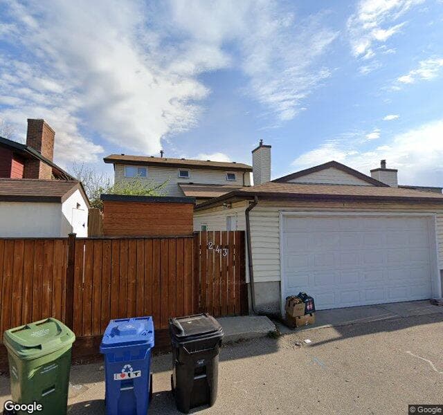Street view of 243 Templevale Road NE, Calgary