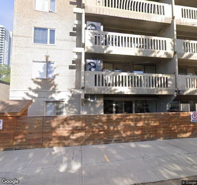 Street view of 402-9809 110 Street NW, Edmonton