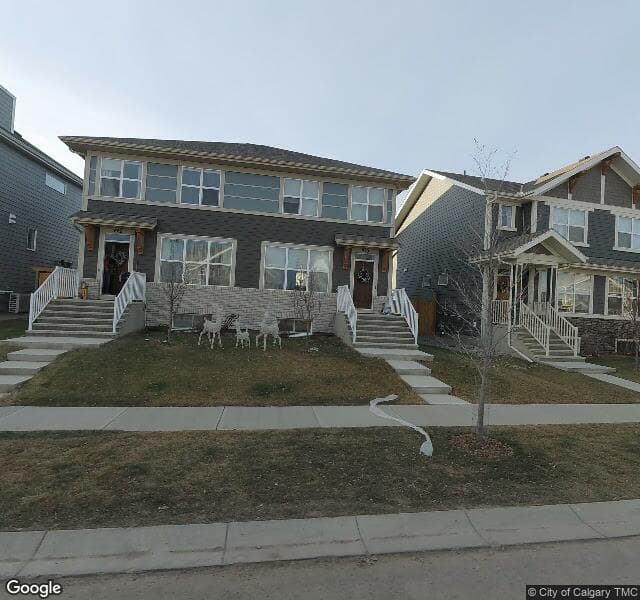 Street view of 990 Mahogany Boulevard SE, Calgary