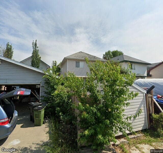 Street view of 3828 22 Street NW, Edmonton