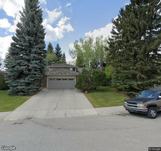 Street view of 216 Varsity Crescent NW, Calgary