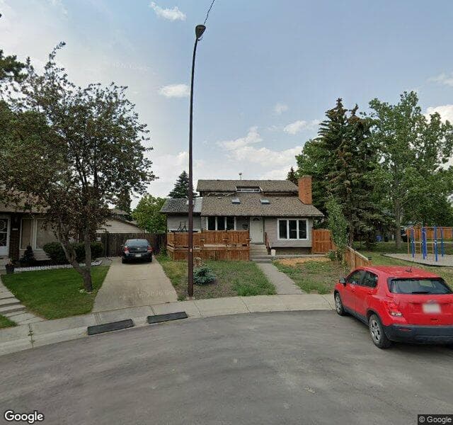 Street view of 7 Rundlehill Place NE, Calgary