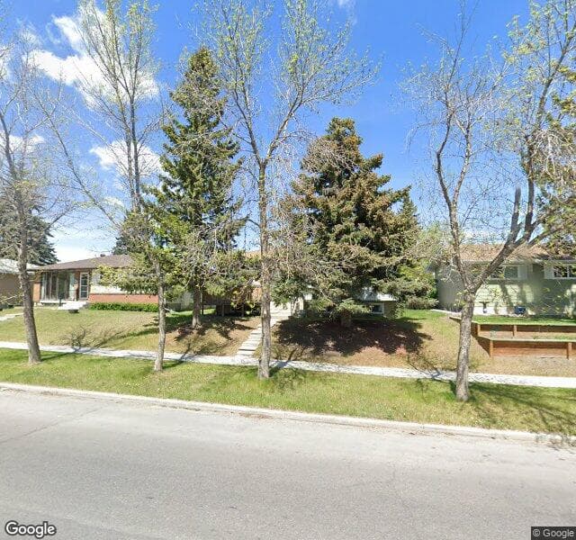 Street view of 4924 Marlborough Drive NE, Calgary