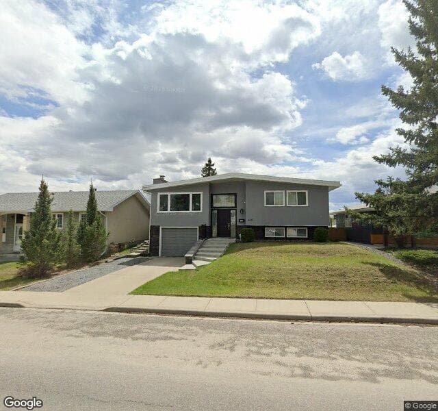 Street view of 4447 Dalhart Road NW, Calgary