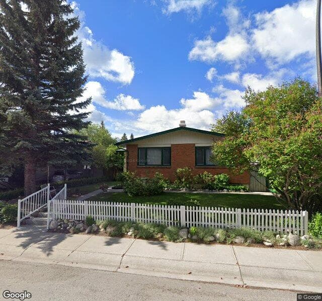 Street view of 51 Silver Brook Drive NW, Calgary