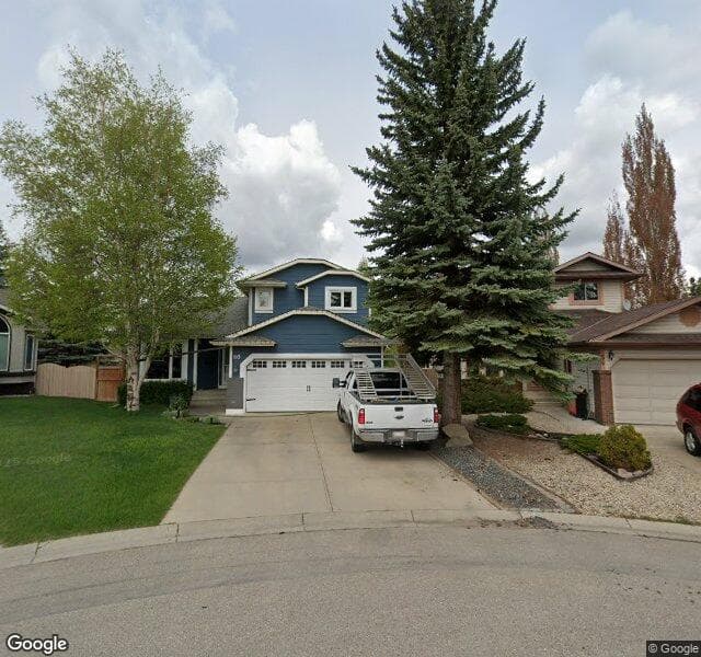 Street view of 60 Sunvista Place SE, Calgary