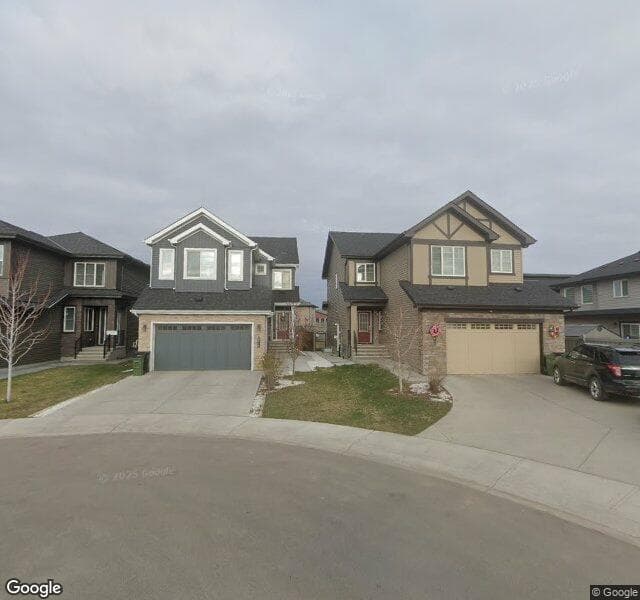 Street view of 6414 Crawford Close SW, Edmonton