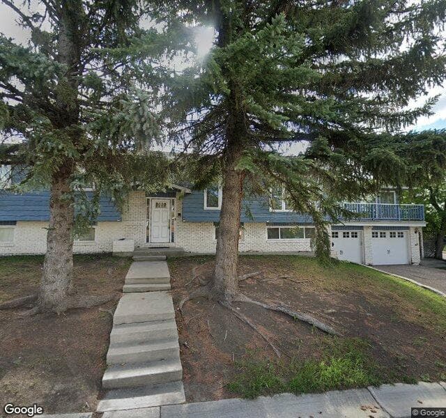 Street view of 7344 Silver Springs Road NW, Calgary