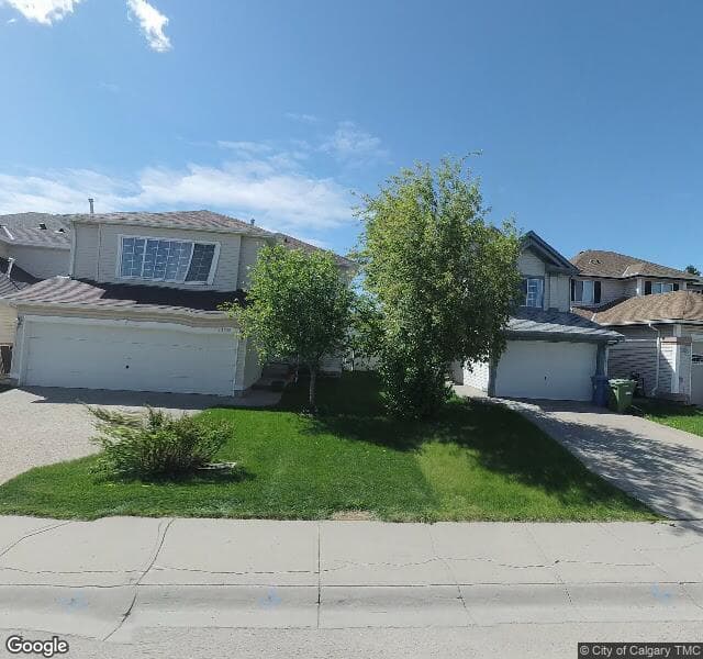 Street view of 11105 Hidden Valley Drive NW, Calgary