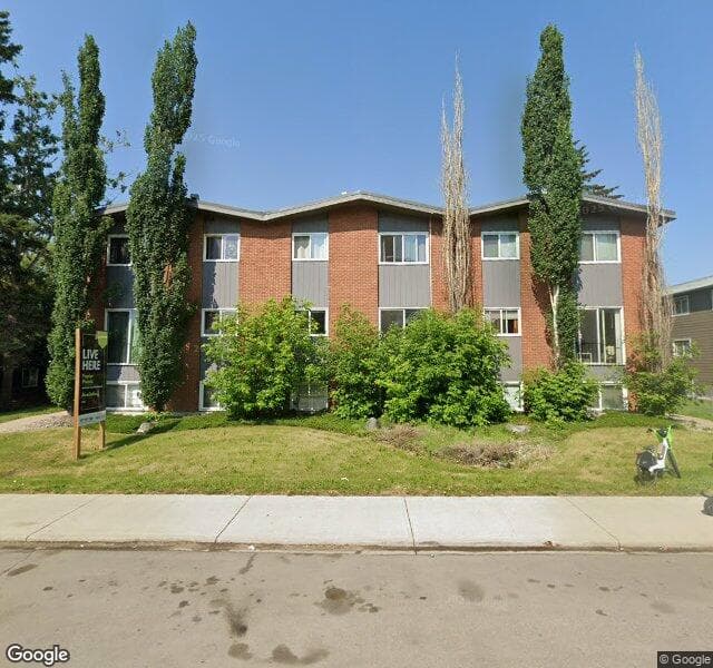 Street view of 104-10040 154 Street NW, Edmonton