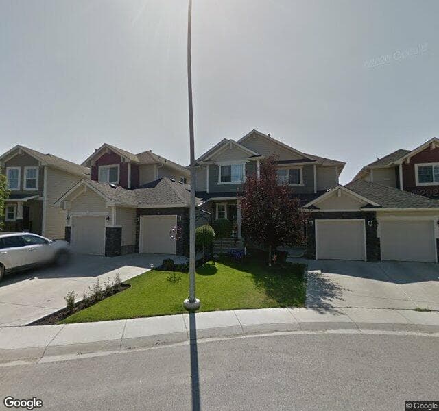Street view of 38 Cranwell Common SE, Calgary