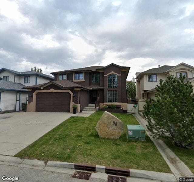 Street view of 56 Arbour Glen Close NW, Calgary