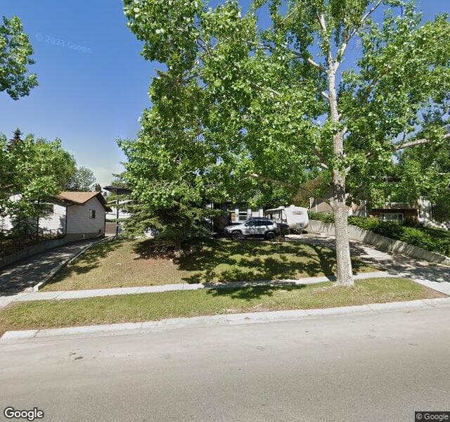 Street view of 8003 Ranchero Drive NW, Calgary
