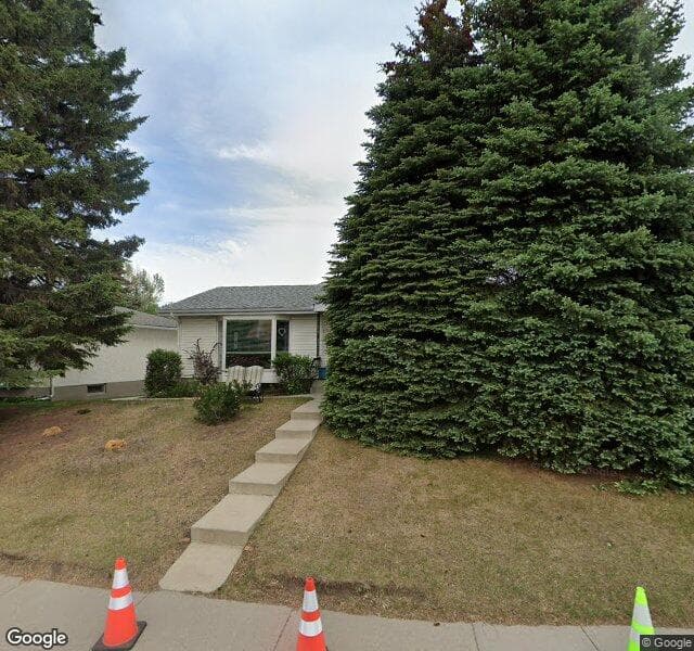 Street view of 4304 40 Street NW, Calgary