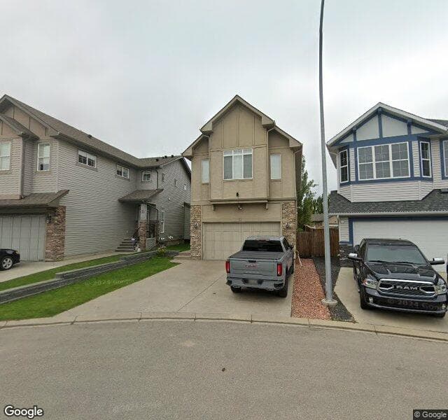 Street view of 61 Cranberry Gardens SE, Calgary