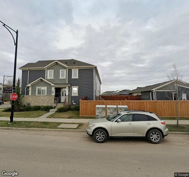 Street view of 8122 Chappelle Way SW, Edmonton