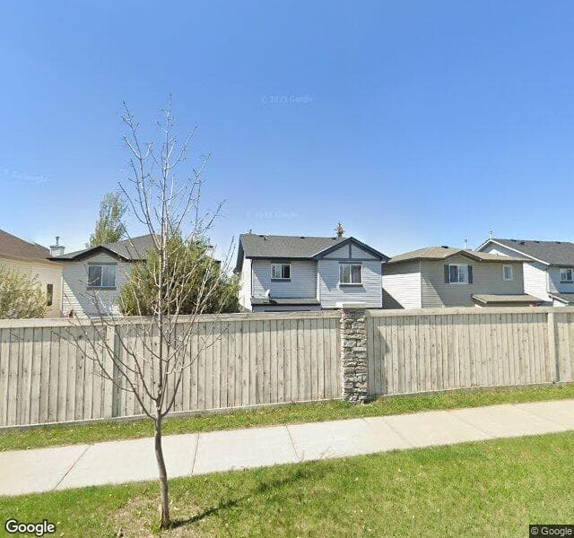 Street view of 231 Panamount Heights NW, Calgary