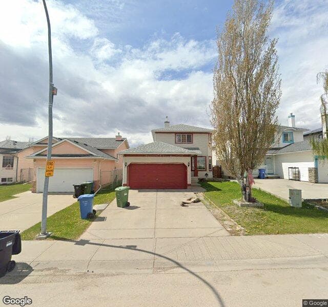Street view of 7194 Laguna Way NE, Calgary