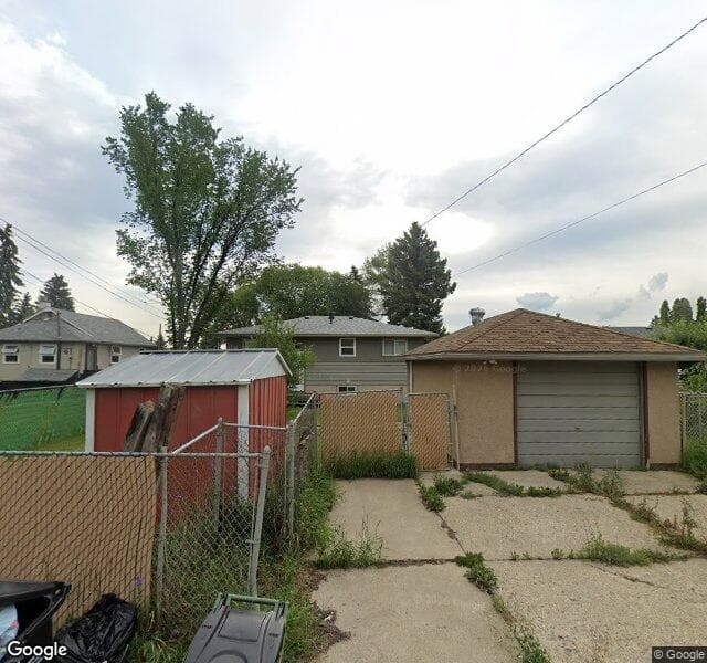 Street view of 13318 121 Street NW, Edmonton