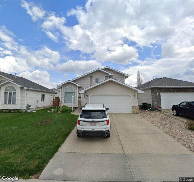 Street view of 15719 68 Street NW, Edmonton