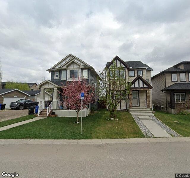 Street view of 293 Silverado Plains Circle SW, Calgary