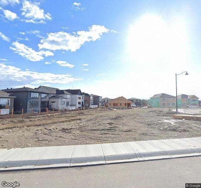 Street view of 210 Aspen Summit Place SW, Calgary