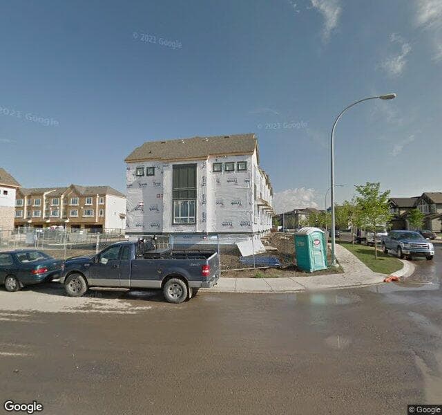 Street view of 694 Copperpond Boulevard SE, Calgary