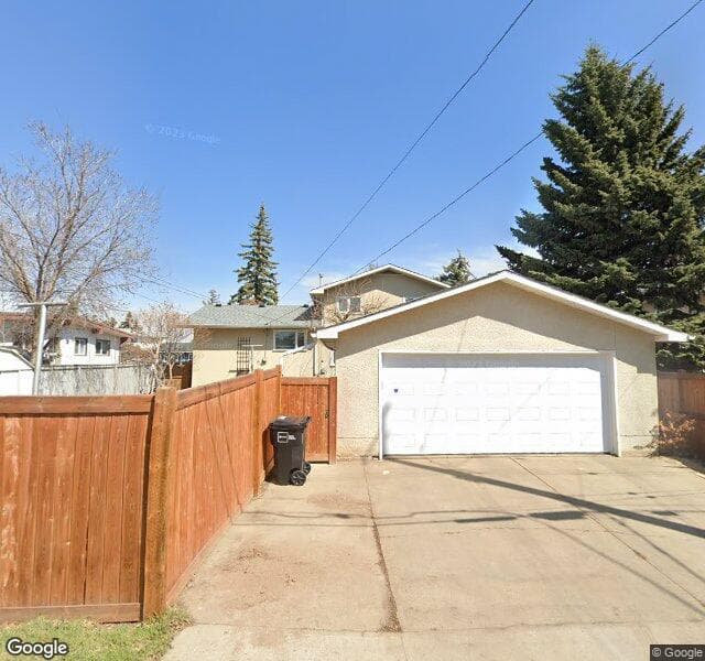 Street view of 9306 168 Street NW, Edmonton
