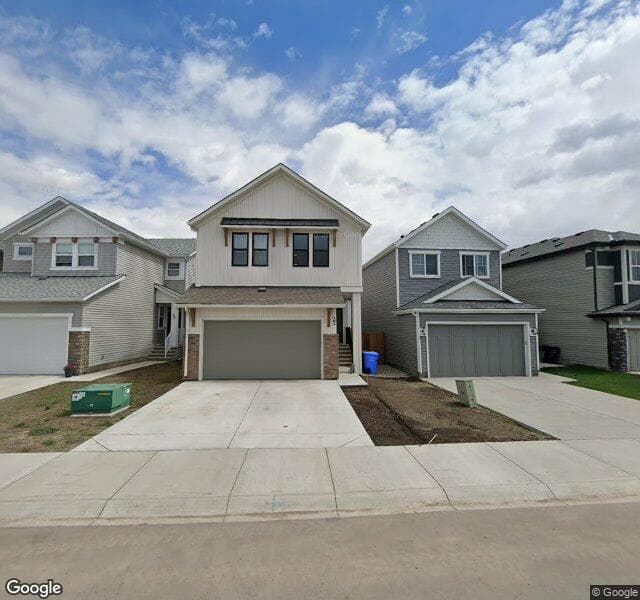 Street view of 32 Heirloom Drive SE, Calgary