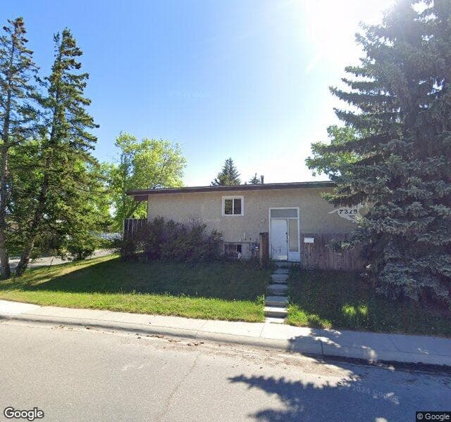 Street view of 7315 Huntertown Crescent NW, Calgary