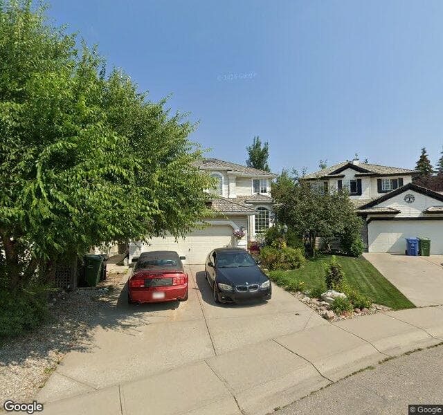 Street view of 34 Valley Ponds Crescent NW, Calgary